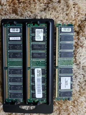 NEW Smart SM5643285D8N6FNIBH 256MB PC3200U-30440-A1 DDR400 Memory RAM - Image 1 of 2