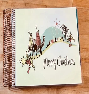 Nativity Wise Men Christmas Front/Back Cover Set 4 use w Erin Condren Planner- - Picture 1 of 4