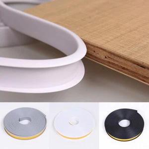 1M U-Shaped Flexible Edge Banding Self Adhesive Furniture Edge Rubber Trim Strip - Picture 1 of 36