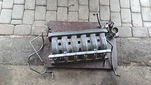 BMW E34 520i E36 320i M50 M50B20 2.0L INTAKE INLET MANIFOLD+THROTTLE+INJECTORS - Picture 1 of 14