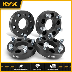 4Pcs 5x4.5 to 5x5 1.25" Adapters Wheel Spacers For Jeep Ford Mustang Explorer - Picture 1 of 11