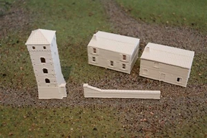 Torre Teodolinda Marengo & Two Houses Buildings Wargaming 1815 Napoleonic 10mm  - Picture 1 of 6