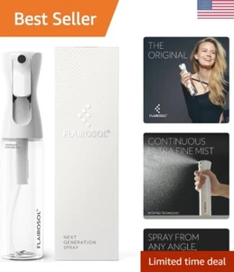 Ultra Fine Water Mist Spray Bottle - Continuous Mister for Hair, Plants & More - Picture 1 of 9
