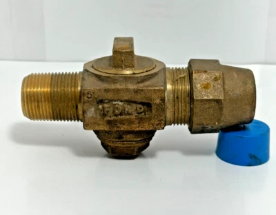 福特仪表盒 3/4 F1100-3-G-NL 钥匙管 MIP/CTS GJ 无铅黄铜 — 第 1/4 张图片