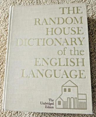 HUGE Book Random House Dictionary of the English Language Unabridged 1967 - Image 1 of 4