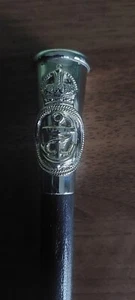 Royal Navy RN Petty Officers Swagger Stick - Foto 1 di 3