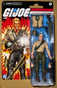 GI Joe Classified Series Retro Cardback Duke Collectible 6-Inch Figure New - Picture 1 of 2