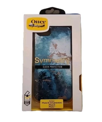 NEW OtterBox Symmetry Case for Apple iPhone 8/7 SE (2nd Gen) Seas the Day NEW!! - Image 1 of 4