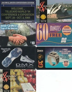 STS US PHONECARDS IMAGES OF WORLD TELECARD EXPO ETC SOME SCARCE MINT Y5 - Picture 1 of 1