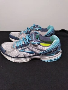 Brooks Adrenaline GTS 13 Women's Running Shoes Blue Silver Size 9.5 B - Picture 1 of 8