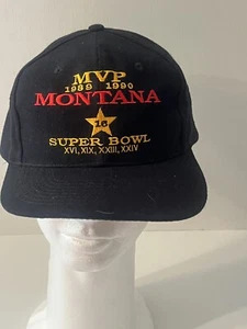 Vintage Brand New LA Gear Joe Montana Super Bowl MVP Cap/Hat SnapBack 49ers - Picture 1 of 7