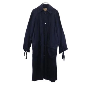 christian wijnants Linen Blend Cotton coat 34 Navy blue Women - Picture 1 of 10
