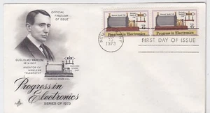 TurtlesTradingPost- Progress In Electronics -1973 FDC #1500 Artcraft Cachet - Picture 1 of 1