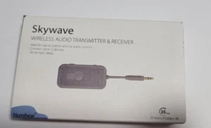 Skywave Bluetooth Transmitter & Receiver, Bluetooth 5.3 Adapter (Dark Gray) - Afbeelding 1 van 2