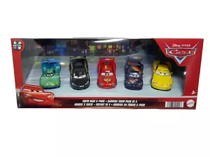 Disney Pixar Cars Tokyo Race 5 Pack Carla V, Lewis H, Lightning M, Max S, Jeff G - Picture 1 of 8