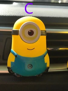 Despicable Me 3 Minions Car Air Vent Freshener Perfume Clip Diffuser Decor - Picture 1 of 8