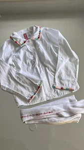 Vintage Gymboree Sz 7 Shirt & Tights from Sugar Cookie Valentine Line Hearts - Picture 1 of 8
