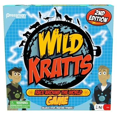 Pressman Toy Wild Kratts Race around the World Game - Image 1 of 4