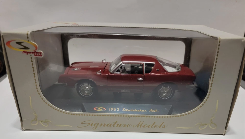 SIGNATURE MODELS STUDEBAKER AVENTI 1963 DIE CAST 1/32 Scale - Image 1 of 3