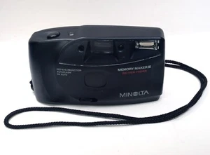 Minolta Memory Maker III Big View Finder Point Shoot 35mm Film Camera - Picture 1 of 4