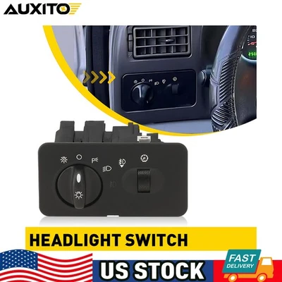 Headlight Switch Fits 2002-2004 Ford F-250 F-350 F-450 F-550 Super Duty Truck - Image 1 of 4