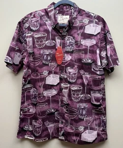 NUEVO Delantal de Cuero Kahala X Collab Para Hombre Manga Corta Camisa Hawaiana Talla M - Imagen 1 de 7