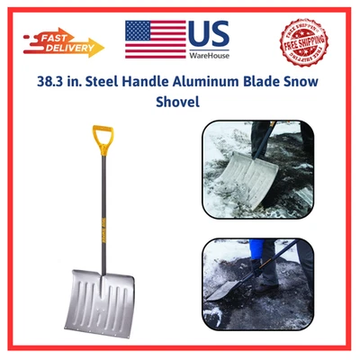38.3 in. Steel Handle Aluminum Blade Snow Shovel - Image 1 of 4
