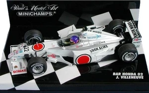 BAR Honda 02 Jacques Villeneuve - MINICHAMPS 430 000022 - Foto 1 di 2