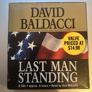 Last Man Standing by David Baldacci (2005, Compact Disc) set of 8 CD's - Bild 1 von 2