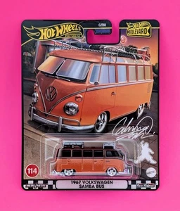 Hot Wheels Premium Boulevard 1967 VOLKSWAGEN SAMBA BUS #114 HRT62 - Picture 1 of 2