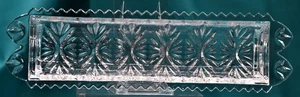 Bandeja para galletas de cristal Cut Fifth Avenue - Imagen 1 de 3