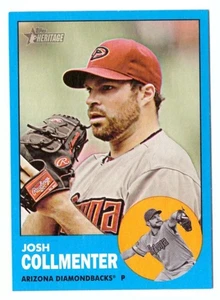 2012 Topps Heritage Blue Border (esclusiva Walmart) - ARIZONA DIAMONDBACKS - Foto 1 di 1