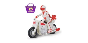 Disney Pixar Toy Story Pull 'N Go Duke Caboom mit Motorrad NEU A1B38 - Bild 1 von 3
