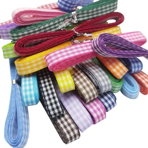 50Yards 1/4" (6Mm) Assorted 25 Colors Gingham Ribbon Craft DIY Gift Packing Hair - Picture 1 of 5