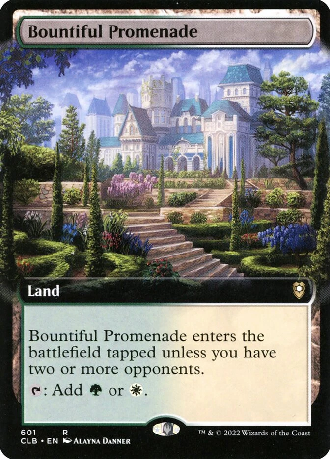 MTG Bountiful Promenade  - Commander Legends: Battle for Baldur's Gate #601 - Image 1 of 1