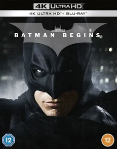 Batman Begins (4K UHD Blu-ray) Christian Bale Cillian Murphy (UK IMPORT) - Picture 1 of 2