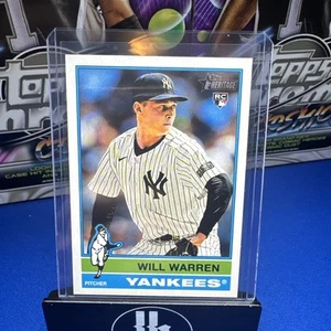 2025 Topps Heritage #281 Will Warren New York Yankees RC - Picture 1 of 2