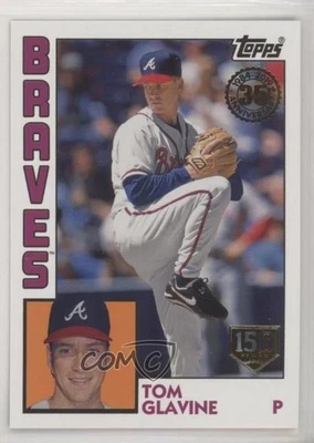 2019 Topps 1984 Topps Baseball 150th Anniversary /150 Tom Glavine #T84-62 HOF - Image 1 of 2