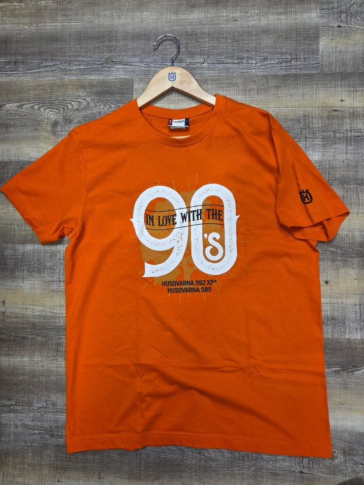 Husqvarna Fan T-Shirt 90 CC orange / Unisex L / Sonderedition / 535284203 - Bild 1 von 1