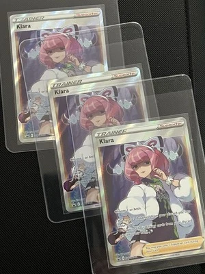3X Klara (Full Art) SWSH302 SWSH: Sword & Shield Promo Cards Holo - Image 1 of 2