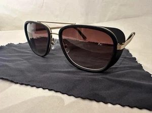 Matsuda M3023 Sunglasses Black Gold Tony Stark Model Iron Man 3 Japan Exclusive - Picture 1 of 6