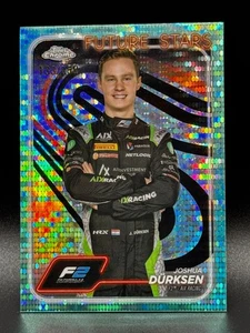 2024 Topps Chrome F1 Formula 1 Joshua Durksen Aqua Sonar Refractor 133/150 #35 - Bild 1 von 2