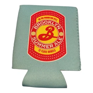 Brooklyn Summer Ale Koozie Beer Soda Can Bottle Insulator Holder Cozy - Picture 1 of 4