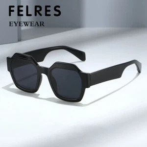 Women Fashion Square Sunglasses Retro Outdoor Shade Glasses UV Protection - Picture 1 of 29