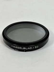 Hasselblad Bayonet 50 2x Pola -1 Polarizing Filter EX W/ Leather Case Fast Ship - Picture 1 of 5
