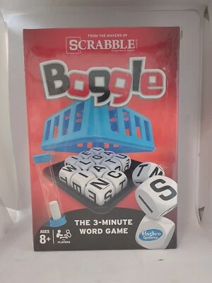 NEW SEALED 2014 Hasbro Scrabble Boggle Board Game 3-Minute Word Game - Image 1 of 2