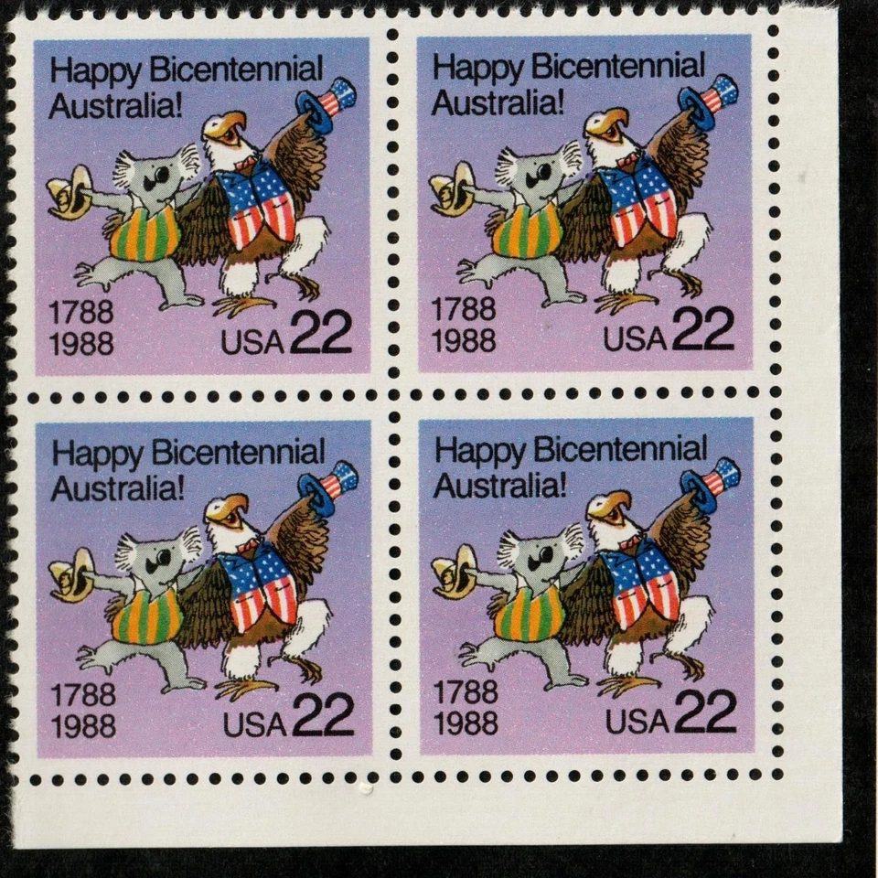 Scott 2370 22¢ Australia Bicentennial  MNH Free Shipping - Image 1 of 1