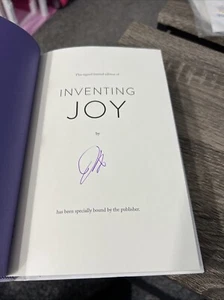 Joy Mangano Signiertes Buch - Freude erfinden - Hardcover - 1. Auflage - Bild 1 von 4