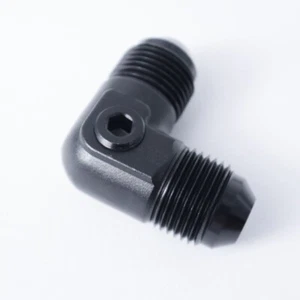 AN Male Union with 1/8" NPT Port Adapter - 45 Degree - 06 AN - Bild 1 von 1