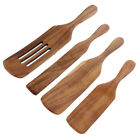 Ensemble spatule de cuisine en bois avec 4 pièces ustensiles